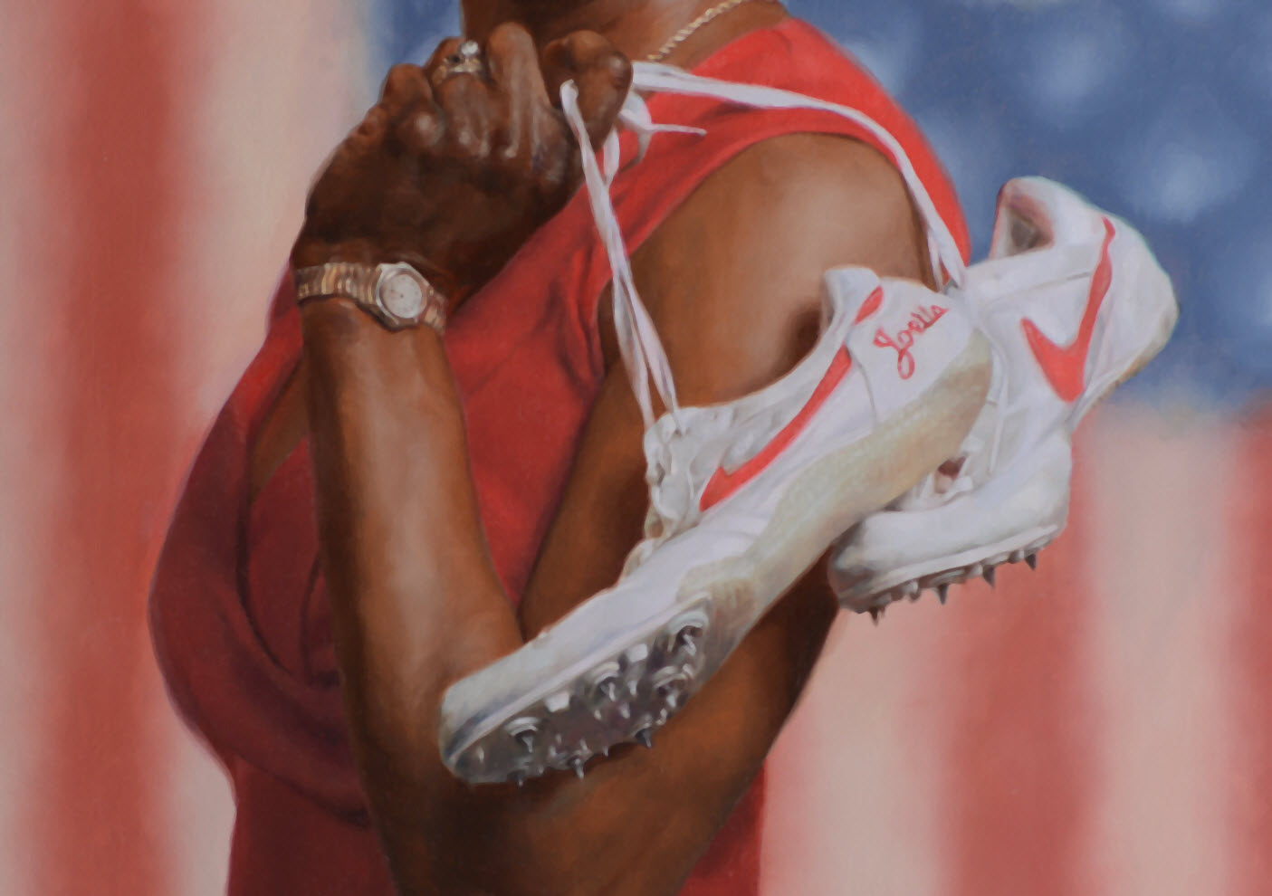 Commission for the Hillsborough Public Art Collection<br>
oil on board, 24 x 48